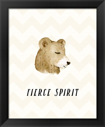 Framed Fierce Spirit Print