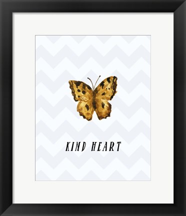 Framed Kind Heart Print