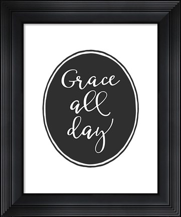 Framed Grace All Day Print