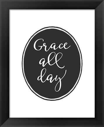 Framed Grace All Day Print