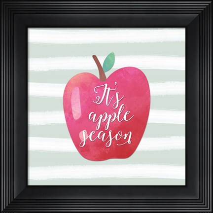 Framed It&#39;s Apple Season Print