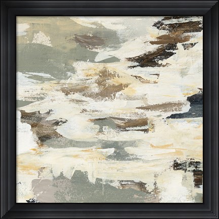 Framed Steps on Stones I v2 Print