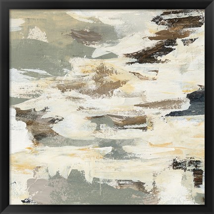 Framed Steps on Stones I v2 Print