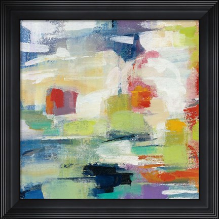 Framed Island Town II Print
