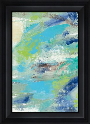 Framed River Whirlpool v2 II Print