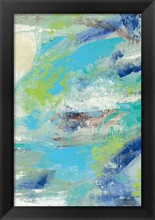 Framed River Whirlpool v2 II Print