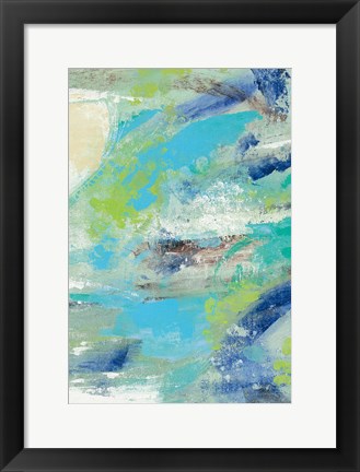 Framed River Whirlpool v2 II Print