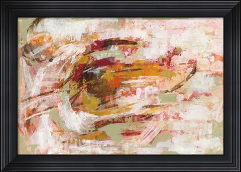 Framed Graffiti Wall II Print