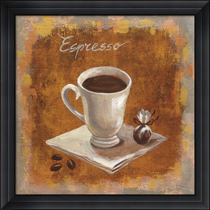 Framed Coffee Time IV Print