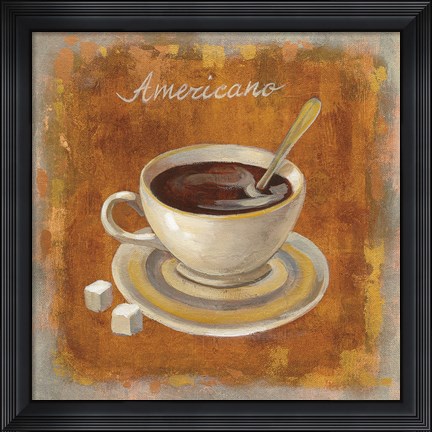 Framed Coffee Time VI Print