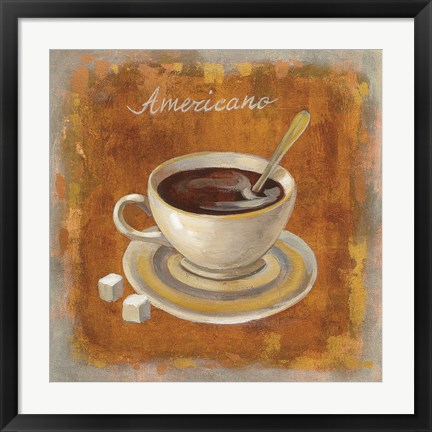 Framed Coffee Time VI Print