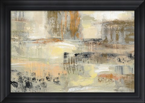 Framed Gentle Touch Crop Print