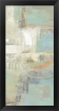 Framed Shades of Celedon III Print