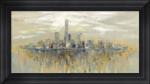 Framed Manhattan Fog Print