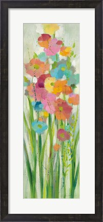 Framed Long Stem Bouquet I Print