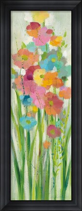 Framed Long Stem Bouquet I Print