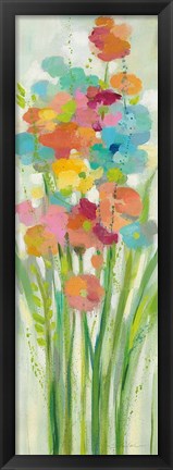 Framed Long Stem Bouquet II Print