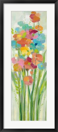 Framed Long Stem Bouquet II Print