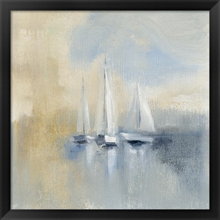 Framed Morning Sail I Print