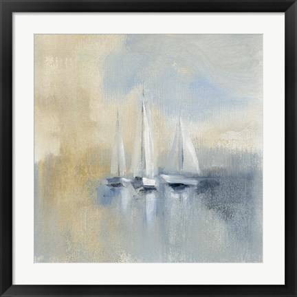 Framed Morning Sail I Print