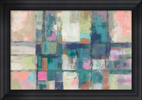 Framed Island Hues Bright Print