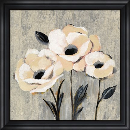 Framed Graphic Floral I Print