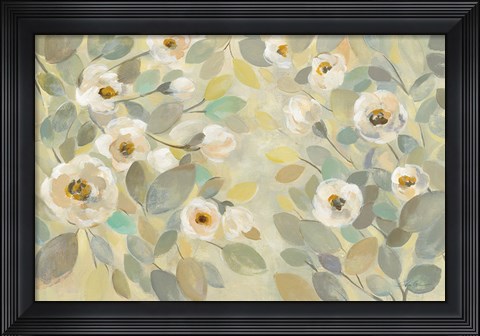 Framed Blooming Branches Print