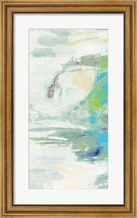 Framed River Whirlpool II Print