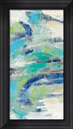 Framed River Whirlpool III Print