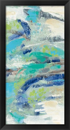 Framed River Whirlpool III Print