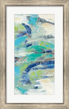 Framed River Whirlpool III Print