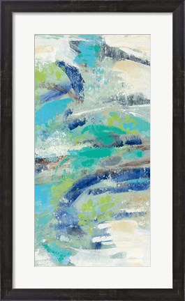 Framed River Whirlpool III Print