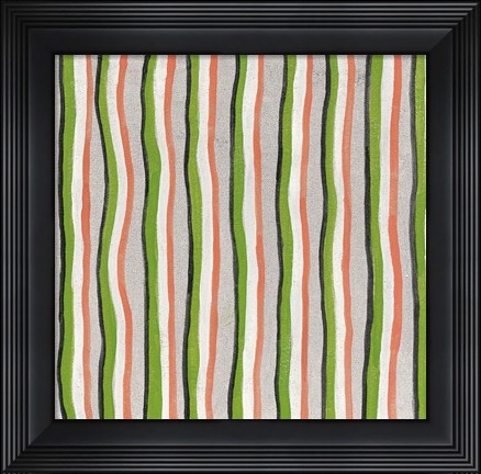 Framed Velvety Florals Element III Print