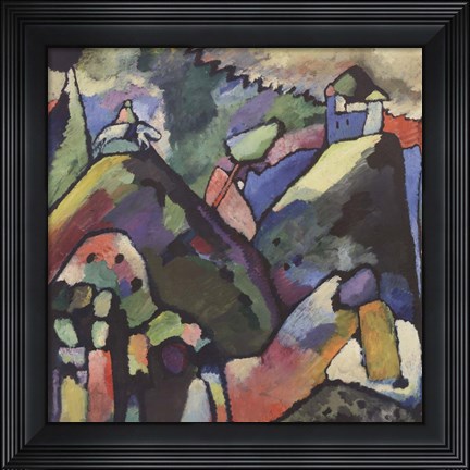 Framed Improvisation 9, 1910 Print