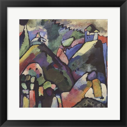 Framed Improvisation 9, 1910 Print