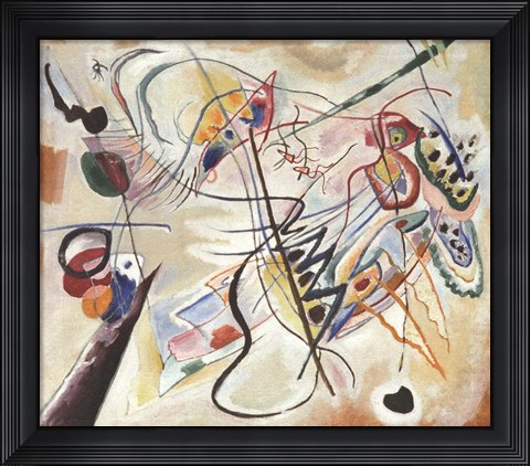 Framed Music Overture, 2001 Print