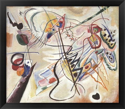 Framed Music Overture, 2001 Print