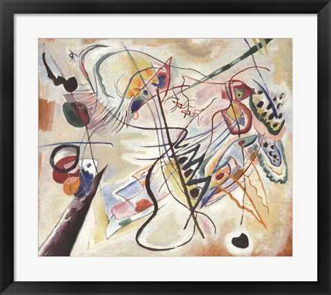 Framed Music Overture, 2001 Print