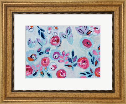 Framed Wall Flower Print