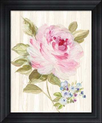 Framed Driftwood Garden V Print
