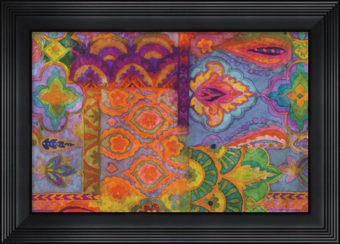 Framed Boho Bright Print