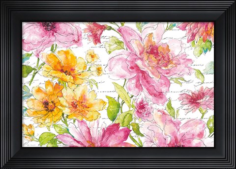 Framed Garden Splendor Print