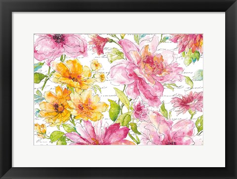 Framed Garden Splendor Print