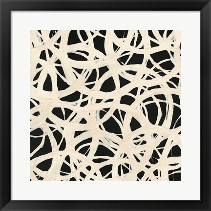 Framed Endless Circles Back Print