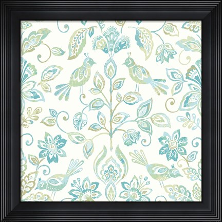 Framed Turkish Gardens Print