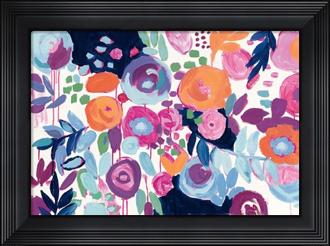 Framed Garden Riot Print