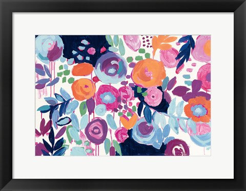 Framed Garden Riot Print