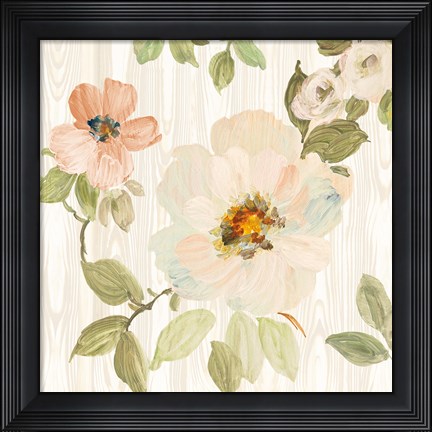 Framed Driftwood Garden VII Print