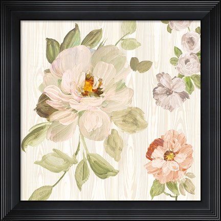 Framed Driftwood Garden VIII Print