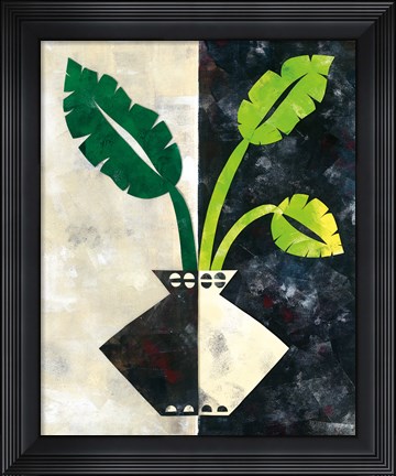 Framed Pretty Palms I Print